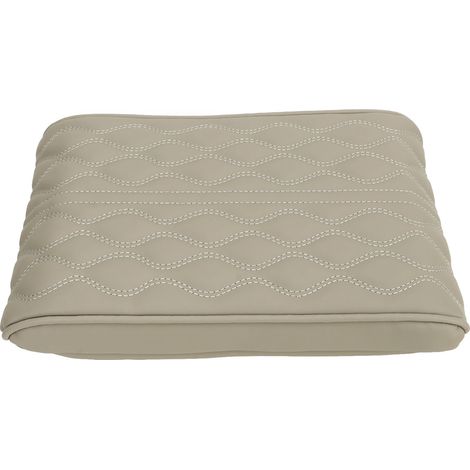 Rangement Central Coussin Couverture Microfibre Cuir Anti-Rayures Mousse Mémoire Douce Confortable pour Tesla Model 3 Y Gris Lot Unique (1/5)