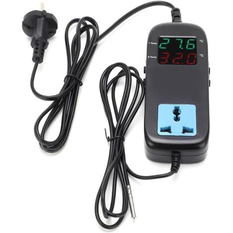 Thermostat Intelligent Technologie de Chauffage Moderne Contrôle de la Température Précise pour Les Tests de qualité de l'eau pour Divers Environnements (UE) (1/5)