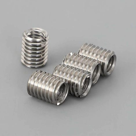 10 réducteurs de filetage M8 vers M6, filetage interne, mâle 8 mm, femelle 6 mm, visserie en acier inoxydable (1/5)