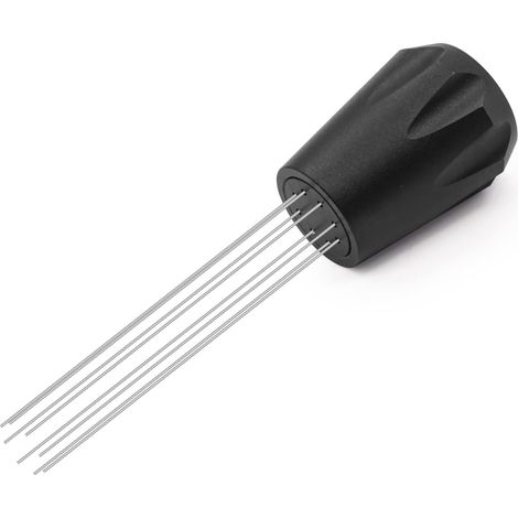 Distributeur d'aiguille de café moulu en acier inoxydable 304 Mini aiguille d'agitateur pour distributeur d'espresso noir (1/5)