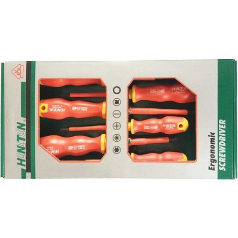 JUEGO DE DESTORNILLADORES DE ELECTRICISTA DE 6 PIEZAS HONITON H-053 (1/5)