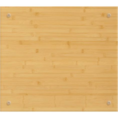 Couvercle de cuisinière 50x56x1,5 cm bambou CFW527334 (1/4)
