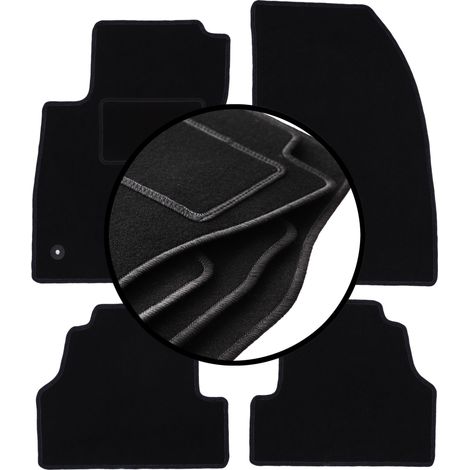 Komplettset Veloursmatten für: Opel Mokka X Crossover (2016-)