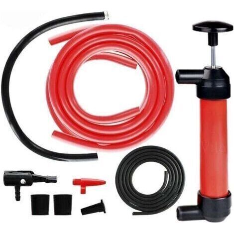 Pompe de transfert de carburant manuelle, XU, Kit de pompe à siphon portable pour eau et gaz, produit qualité supérieure, durable et fiable, matériaux sélectionnés , satisfaction garantie -