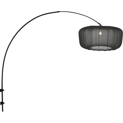 Steinhauer - wandleuchte - Sparkled Light - schwarz - metall
