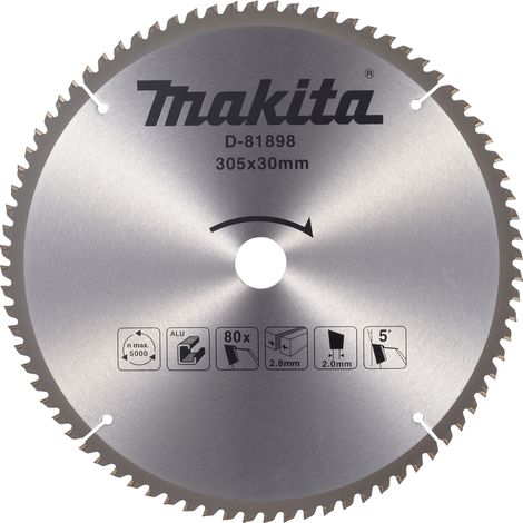MAKITA PIŁA TARCZOWA 305x30mm 80z DO ALUMINIUM