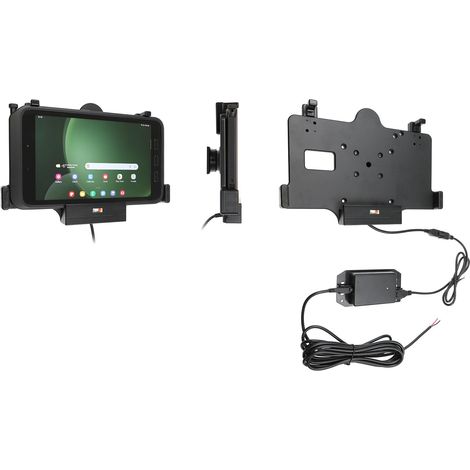 Brodit Soporte para Dispositivos 713386 Fabricado en Suecia con función de Carga para Smartphones - Samsung Galaxy Tab Active 3 SM-T570/SM-T575, Galaxy Tab Active 5 SM-X300/SM-X306B