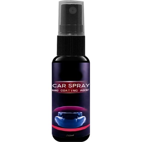 Spray de cire hydrophobe nano pour peinture automobile (50 ml) - Film de protection cristalline (1/5)