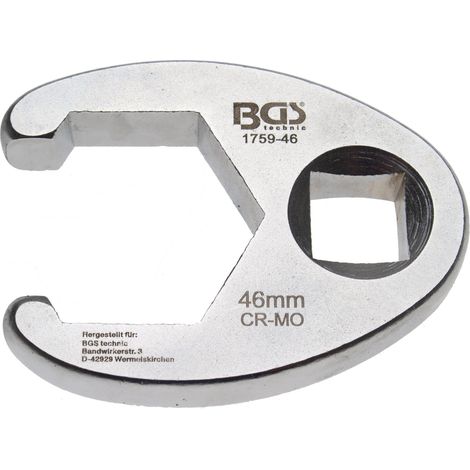 Chiave a zampa di gallo 20 mm (3/4") 46 mm (1/4)