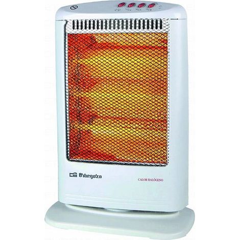 Orbegozo Halogen Space Heater White 1200W Oscillating (1/3)