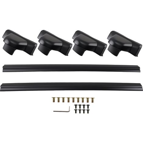 Cross Bar For 2007-2011 Honda CRV CR-V Roof Rack Set Luggage Cargo Carrier Black (1/5)