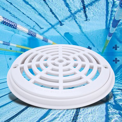 Couvercle de bonde de fond rond (1 pièce) pour raccords de tuyauterie de remplacement de piscine (1/5)