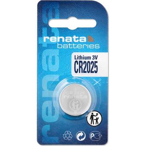 Renata Knopfzelle CR2025 3 V 1 St. 165 mAh Lithium