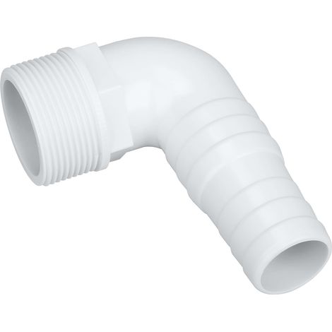 1 1/2" Poolschlauchadapter für oberirdische Poolpumpen, Filter, Skimmer, 90-Grad-Winkel-Poolschlauchadapter, kompatibel mit Hayward SPX1105Z3, SPX1105Z4, SPX1091Z7 Schlauchadaptern (1/5)