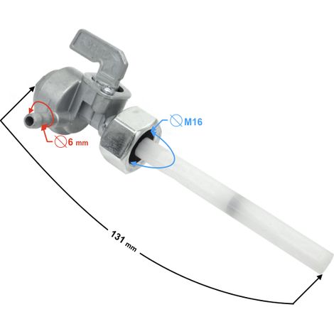 Robinet d'essence pour cyclomoteur Fighter 3 (1/2)