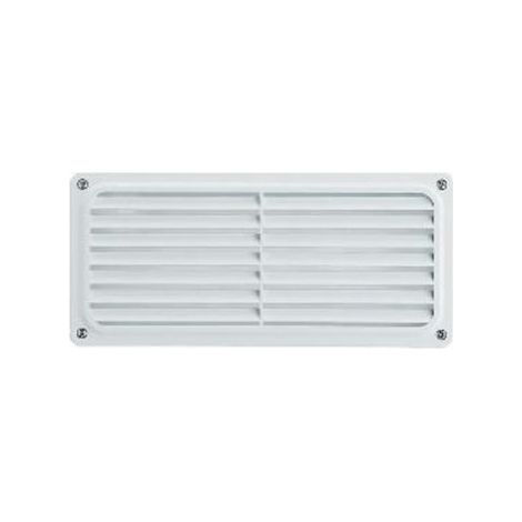 Wall recessed COC Grid IP65 E27 42W Bianco