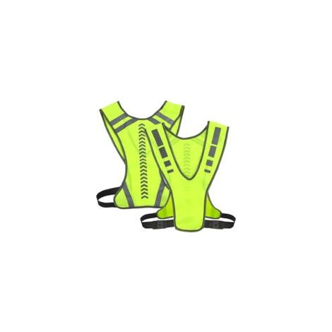 Lot de 2 gilets réfléchissants pour femme, gilet de sécurité EN ISO 20471, gilet de course réfléchissant, gilet haute visibilité réglable pour vélo, voiture à moto, gilet haute visibilité pour jogging (1/5)