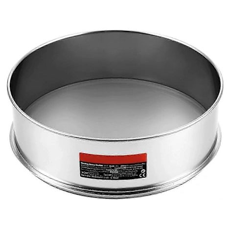 Setaccio per farina a maglia fine, 150, in acciaio inox 304 per uso alimentare, 32 cm, per pasticceria. (1/5)