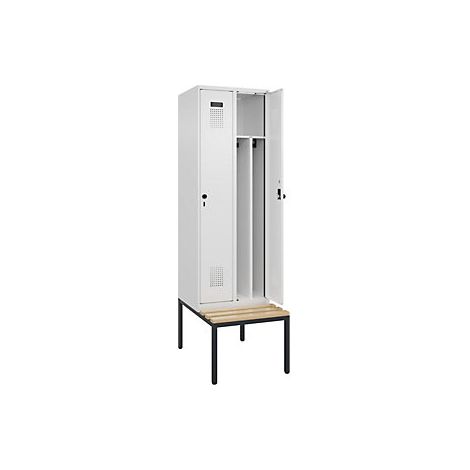 kaiserkraft  Armadietto sporco/pulito Evolo PLUS con panca 