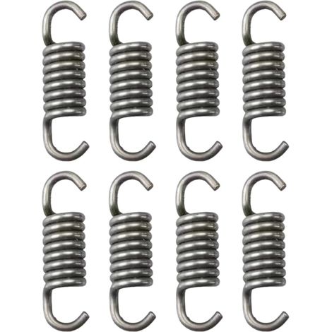 8 Pièces Ressorts d'embrayage Compatibles avec Les Tondeuses à Gazon Les Débroussailleuses Les Scooters 43CC - 52CC Embrayage de Type GTS Tondeuse à Gazon Pièce de Rechange pour Tronçonneuse (1/5)