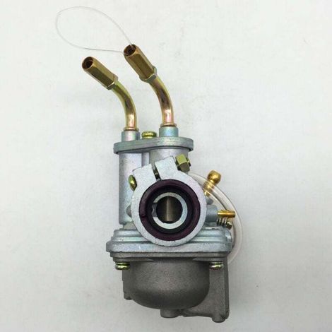 Enowelir Carburateur Universel pour Moto PW50 PY50 YF60 QT50 Pièces de Rechange 1981 à 2009 (1/4)