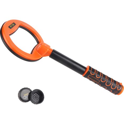 Unterwasser-Metalldetektor IP68 wasserdicht 30–60 m, handliches ABS-Gehäuse, Gold- und Silberdetektor zum Tauchen, Orange (1/5)