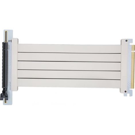 Câble d'extension PCIe 4.0 X16 à angle droit, support vertical haute vitesse pour montage gaming, compatible PCIe 3.0 Gen3 (1/5)