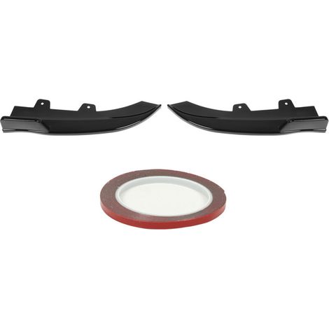 Parachoques laterales con difusor en negro brillo para BMW Serie 4 G22 G23 M Sport (2020-2024), diseño agresivo, mejora aerodinámica (1/4)