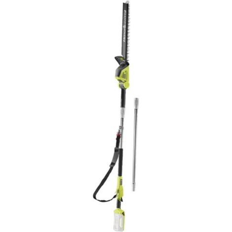 Ryobi – Taille-haies télescopique 36V – Longueur de lame 50 cm – Tête articulée 4 positions – Variateur de vitesse – Pour haies jeunes et moyennes