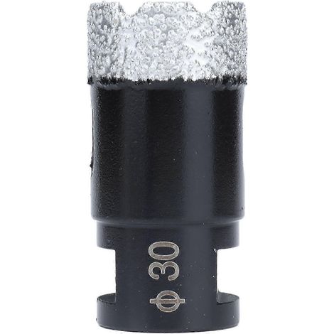 Foret diamant brasé de 30 mm pour marbre et carrelage, filetage femelle M14 (1/5)