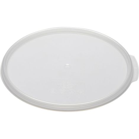 Couvercle hermétique pour boîte - Ø 37,8 cm - Translucide - Lot de 6 - Cambro