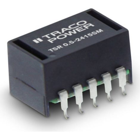 TracoPower TSR 0.5-2490SM Convertitore DC/DC SMD 24 V/DC 12 V/DC 500 mA Num. uscite: 1 x Contenuto 1 pz.