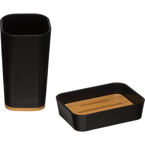 Juego de baño Natureo negro