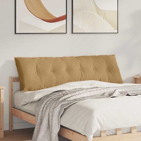 Rückenkissen Braun 160 x 50 cm Cordstoff (1/5)