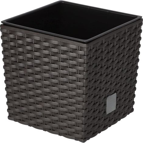 KOTARBAU Pot de fleurs 170 mm avec pot intérieur pour plantes Umbra
