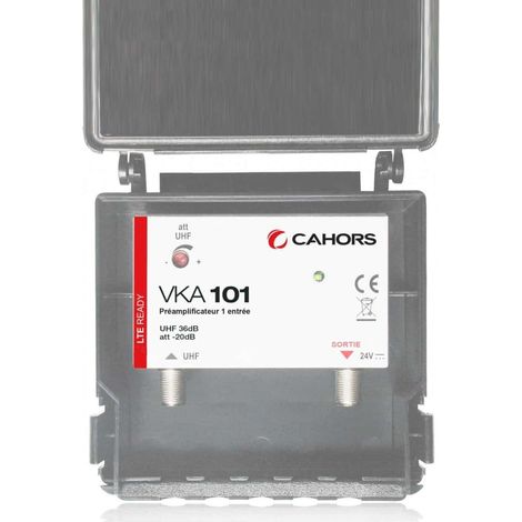 Kit preamplificateur 5g lte700 1 entree uhf 16 - 36 db Cahors 0145179R13
