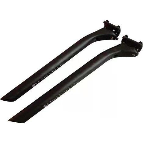 T800 carbon fiber bicycle seatpost with 31.6 mm bevel, thickened cycling equipment, export bicycle accessories. (1/5)