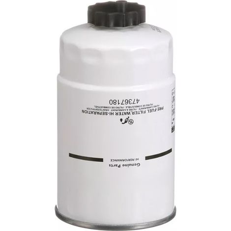 Der aufschraubbare Kraftstoff-Wasser-Abscheiderfilter 47367180 ist für Case New Holland Motoren geeignet. (1/5)
