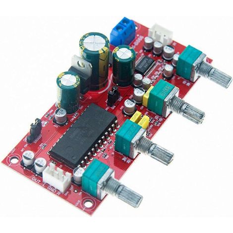 BA3880BBE Audioverstärkerplatine + Vorverstärkermodul mit Klangregelung und Surround-Sound-Unterstützung mit BBE (1/5)