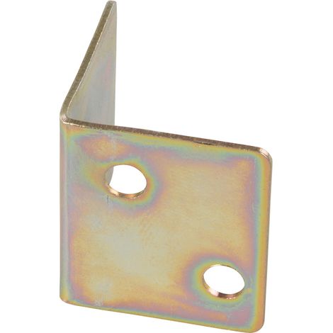 10 x Aufspannwinkel 28 x 25 x 1 mm verzinkt