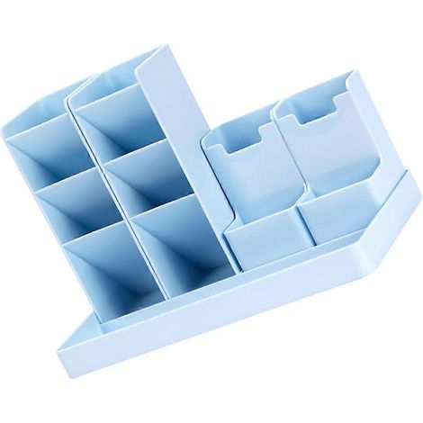 Organiseur de bureau pour fournitures de bureau, cadeau de Noël, design pratique, porte-stylo, pour les amis, 9,7 × 6,9 × 5,7 pouces, 1 ensemble. (1/4)