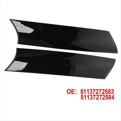 Applicable aux modèles R55 et R56 (2007-2015) : garniture de montant A de pare-brise, garniture extérieure P (1/3)