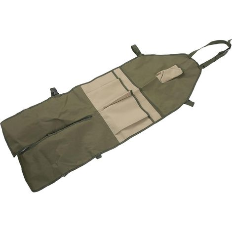 Gartenschürze mit Beinschutz, schmutzabweisende und tragbare Arbeitsschürze, Legging-Schürze, Gartenschürze mit Taschen für Töpfer und Tätowierer (1/5)
