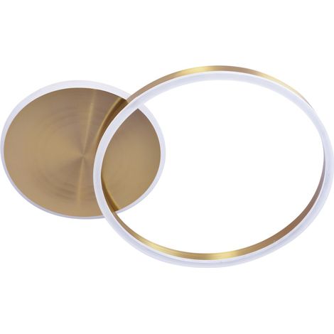 Plafoniera LED ad anello ROMAN oro 40W 4000K Polux (1/3)