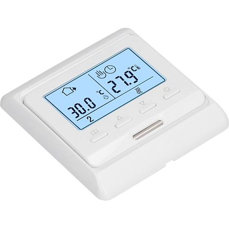 ME5516 Thermostat programmable écran LCD intelligent pour chauffage sol eau chaude (1/5)