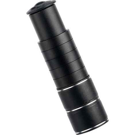 Rallonge de potence de fourche de vélo en alliage d'aluminium réglable, adaptateur pour guidon de vélo de route et VTT, noir. (1/5)