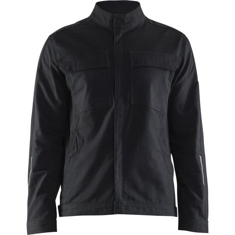 Veste de travail industrie stretch 2D - Noir XXXL