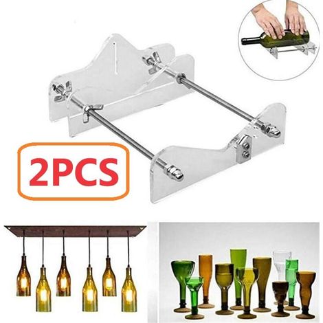 Pack Bottle Cutter, Bottle Cutter, Adjustable Glass Cutter, Wine Beer Bottle Cutter, DIY for Glass Candle Holder MUMU (1/4)