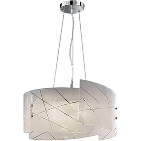 LAMPADA SOSP SANDRINA GRAN RIGHE TRASP D 50