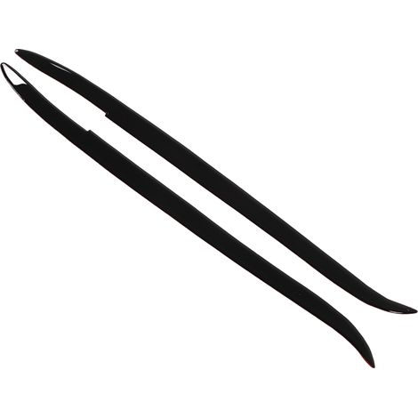 2 Stück Scheinwerferblenden, glänzend schwarz, vorne links/rechts, für E39 1997–2003 (1/5)